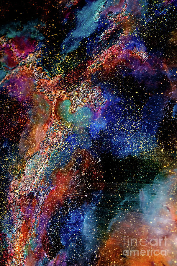 Nebula Crossing Painting by Harriet Dearing - Fine Art America