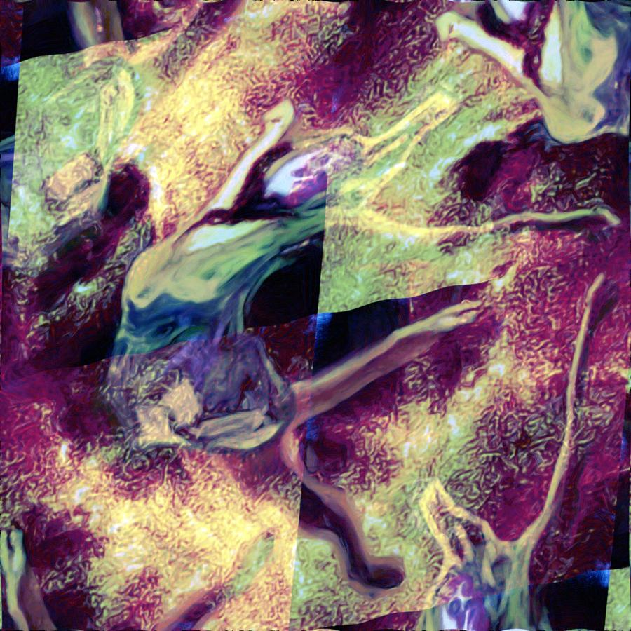 Nebula Dance Painting by Shelley Bain