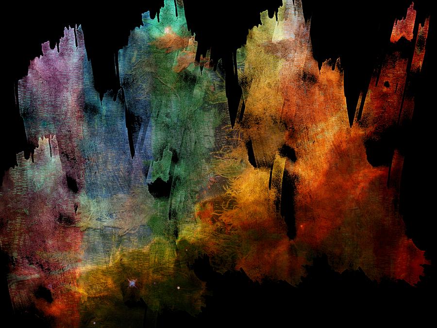 Nebula painted Digital Art by Andrea Barbieri