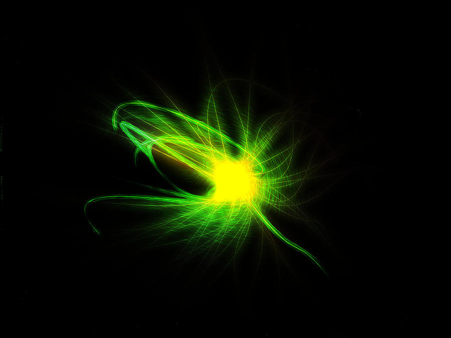 Particle Digital Art - Nebula Particle by Kab Particle Digital Art - Nebula Particle by Kab