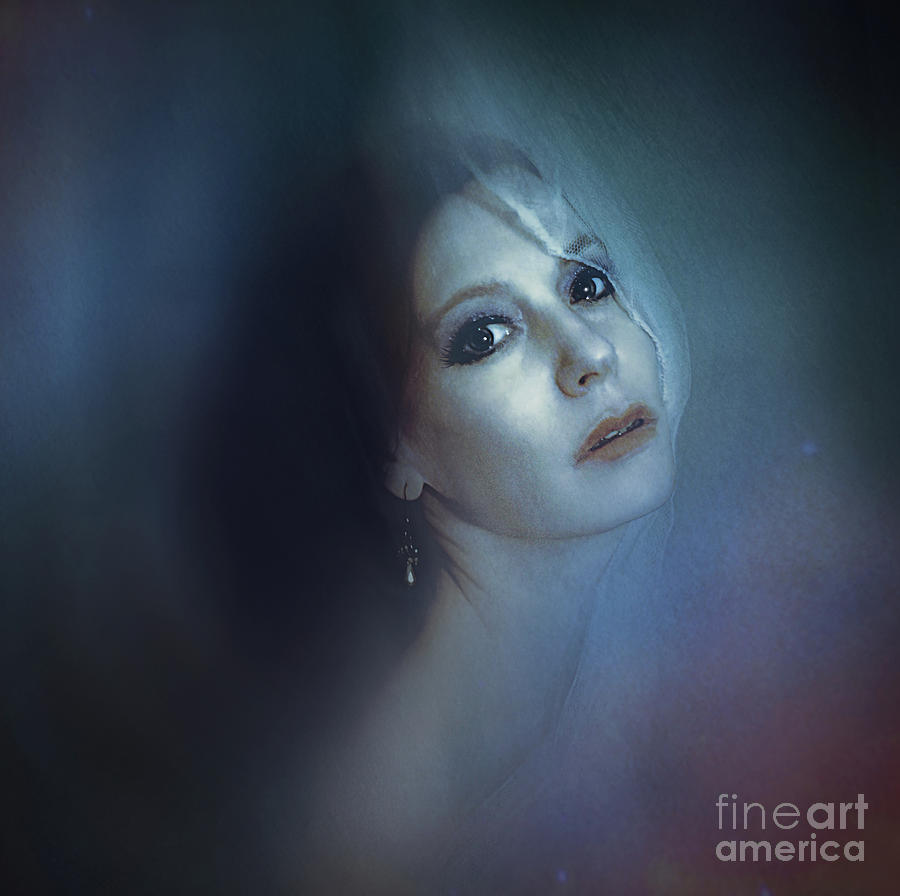Face Photograph - Nebula by Spokenin RED