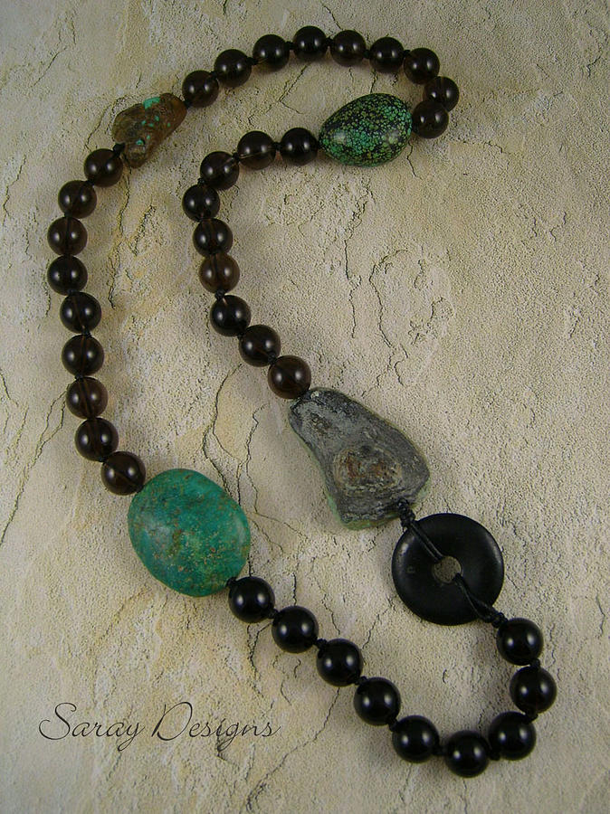 Turquoise Jewelry - Necklace by Sara Young