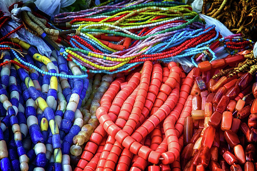 Necklaces and Beads Photograph by John Haldane