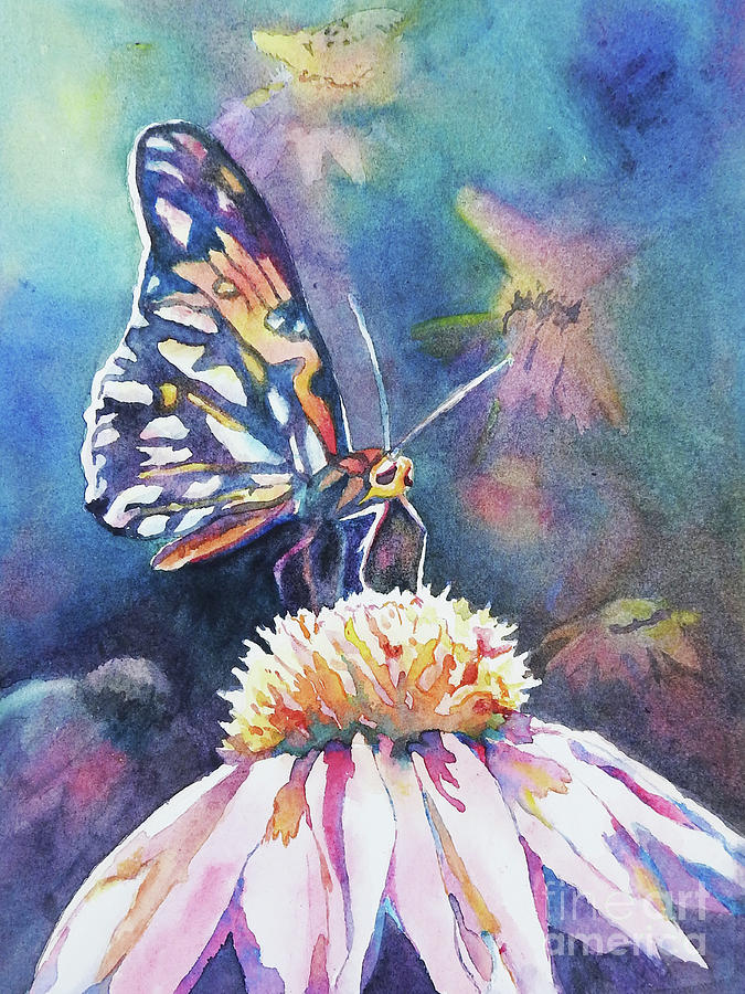 Nectar Dance Painting by Nancy Charbeneau