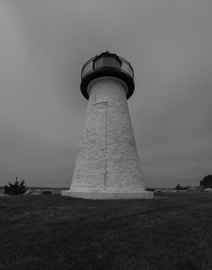 Ned Point Light Black and White Photograph by Brian MacLean