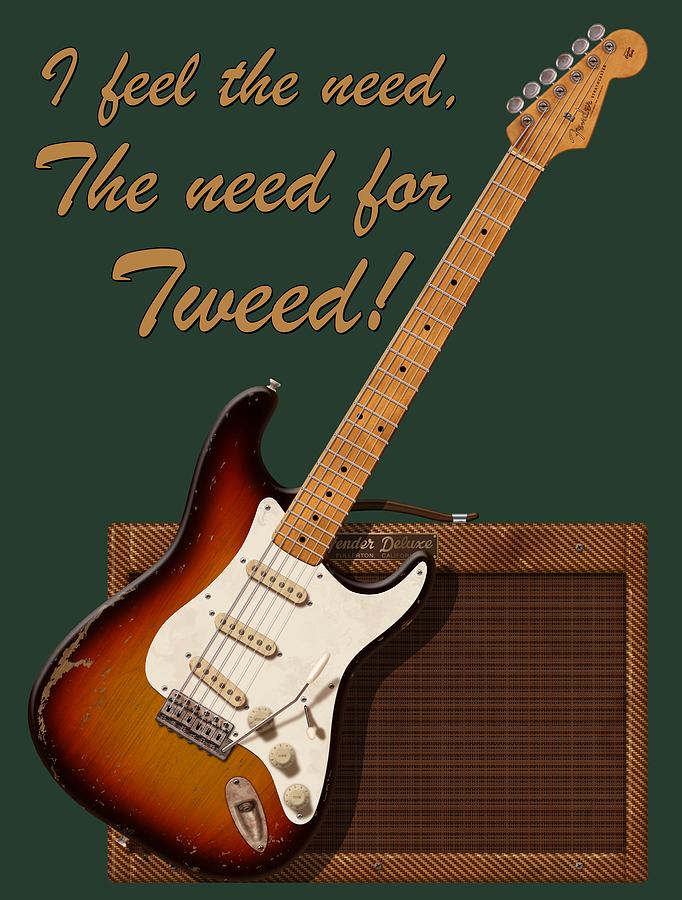 Need for Tweed T Shirt Digital Art by WB Johnston