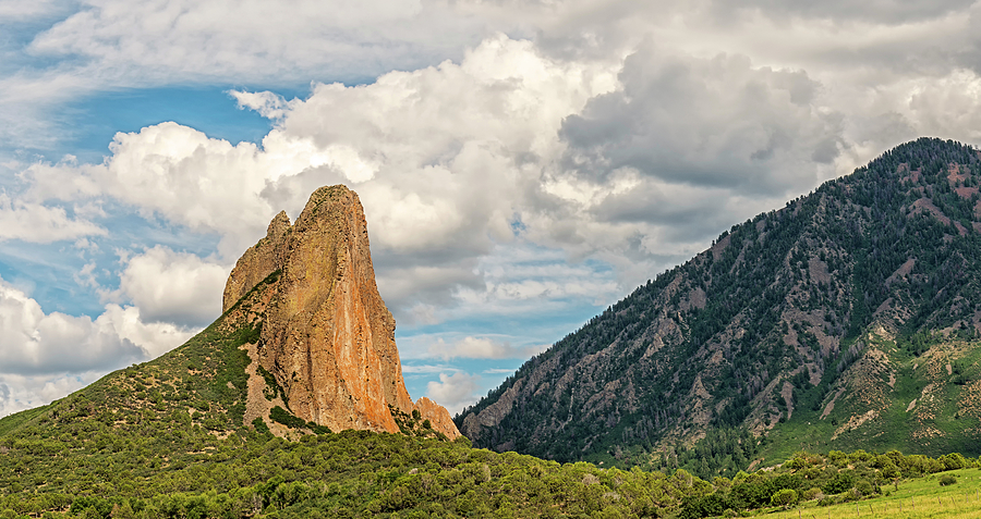 Needle Rock - Crawford Colorado Photograph by Loree Johnson