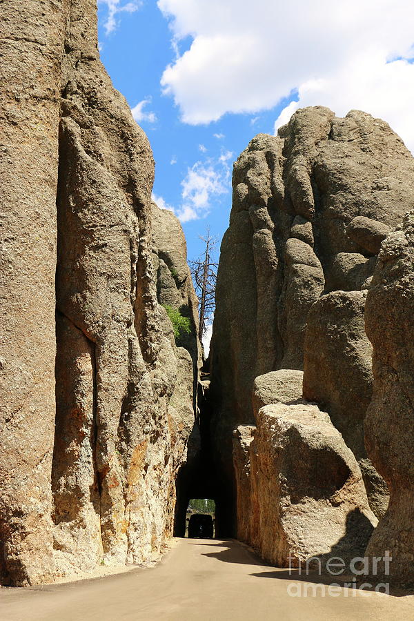 Needles Highway Tunnel Photograph by Christiane Schulze Art And Photography
