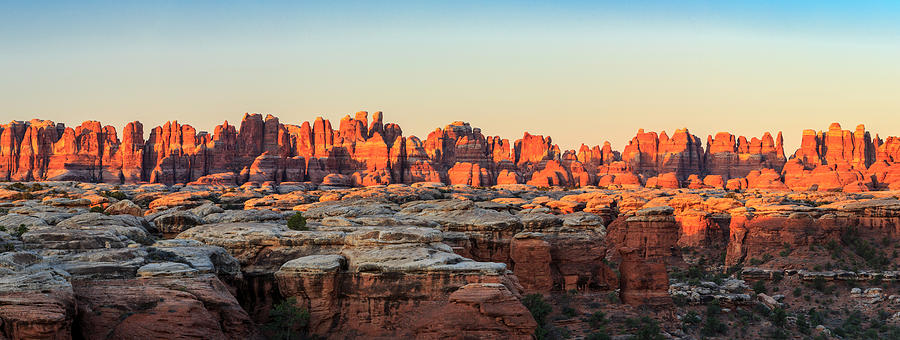 Canyonlands National Park Photograph - Needles sunrise panorama by Wasatch Light