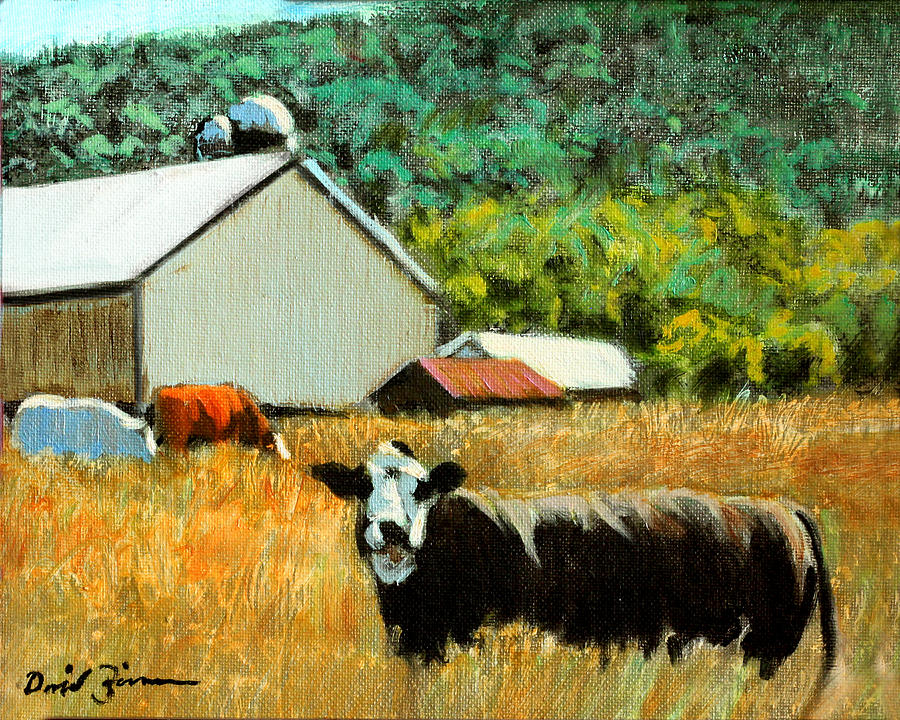 Needwood Farm Painting by David Zimmerman