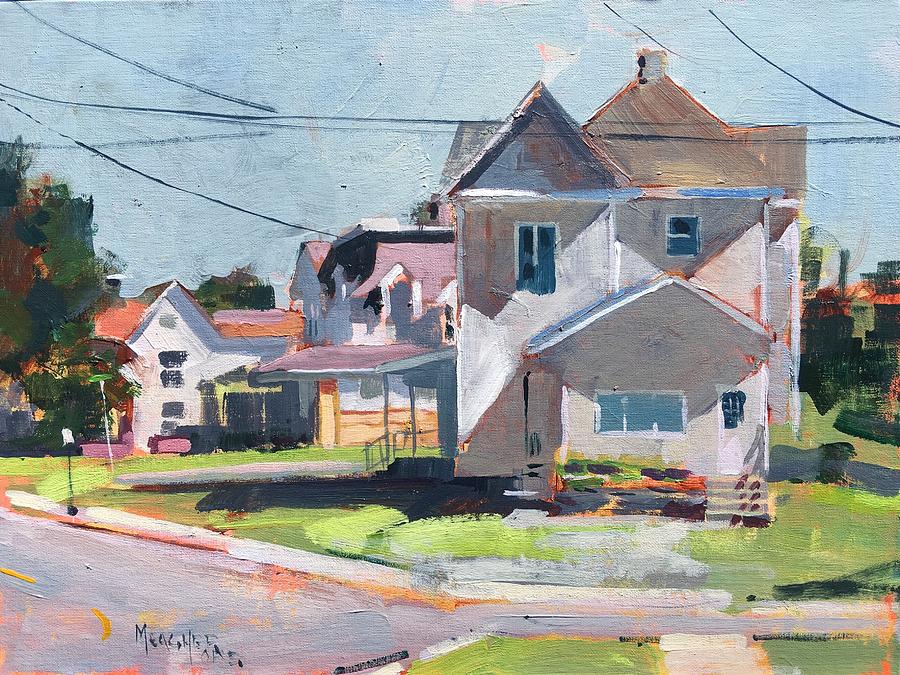 Neighbors Painting by Spencer Meagher | Fine Art America