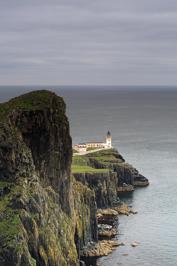 Neist Point Lighthouse Photograph by Maria Gaellman