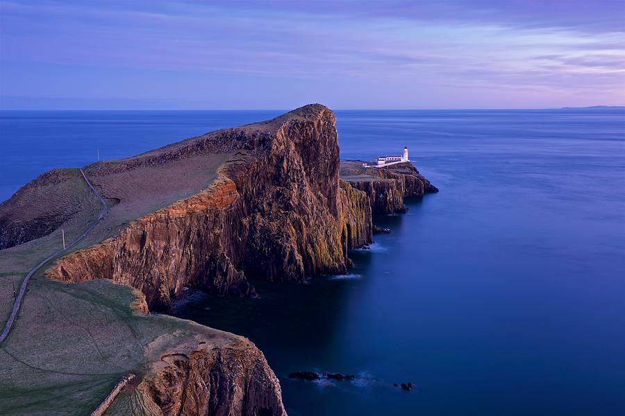 Neist Point Lighthouse Photograph by Stephen Taylor