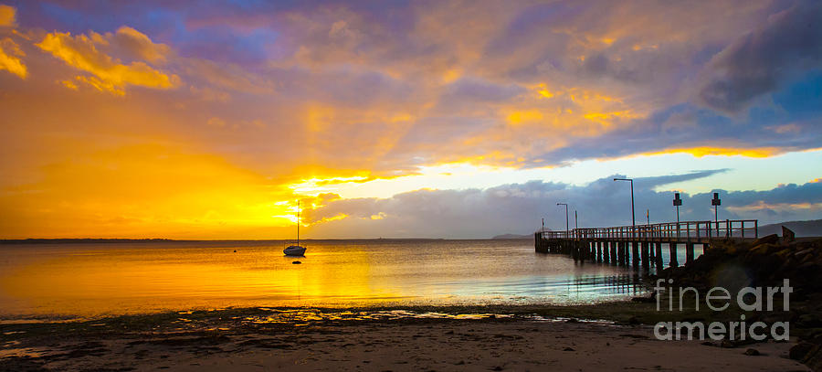 Nelson Bay Photograph - Salamander Bay sunrise by Sheila Smart Fine Art Photography