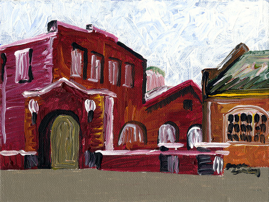Nelson - Acrylic Painting Painting by Joseph A Langley Nelson - Acrylic Painting Painting by Joseph A Langley