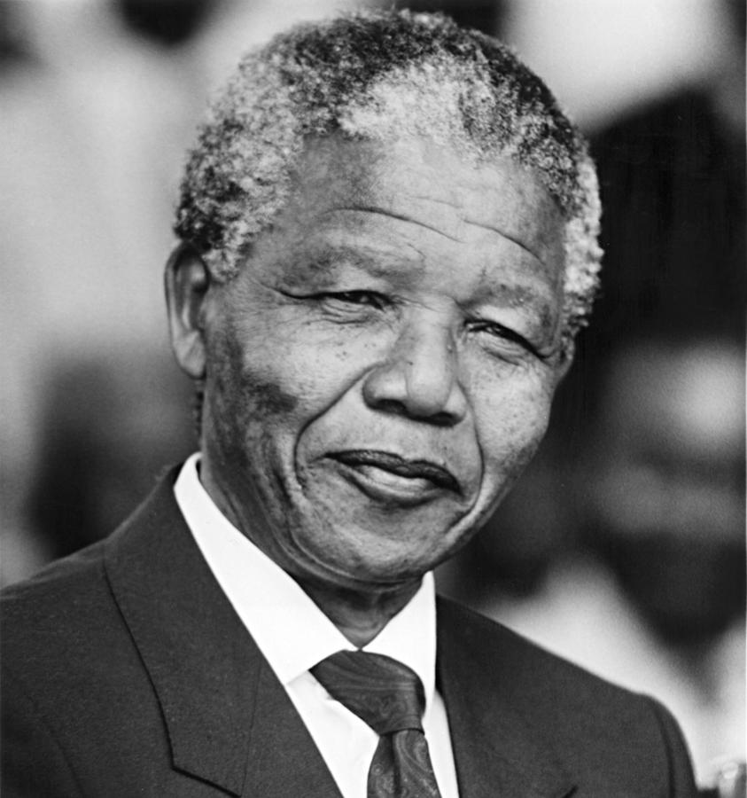 Nelson Mandela Photograph by Everett