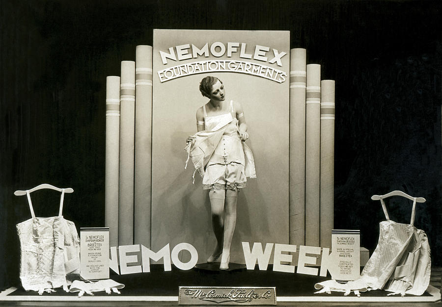 Nemoflex Foundation Garments Photograph by Underwood Archives