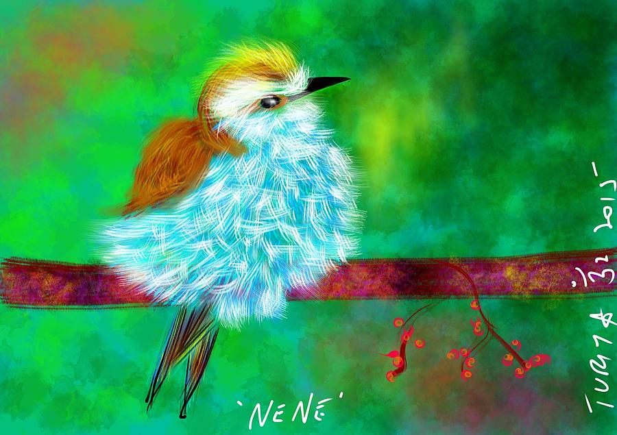 NeNe Digital Art by Greg Liotta
