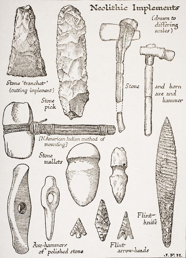 Neolithic Age Drawing