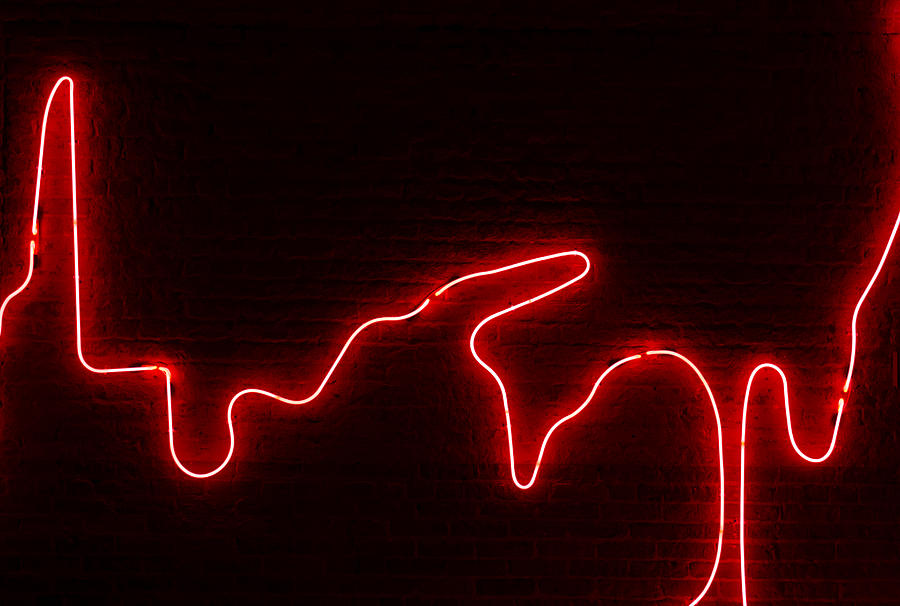 Neon Artwork Photograph by Travis Rogers