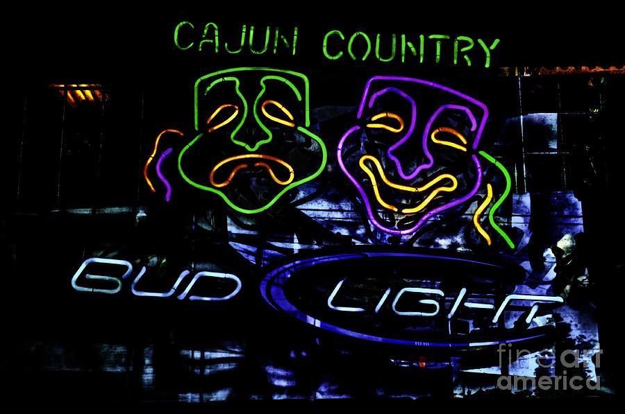 Neon Cajun Country Photograph by Frances Ann Hattier