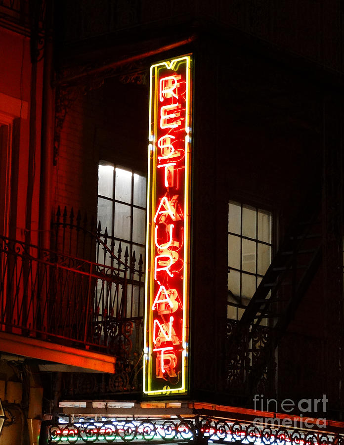 Neon French Quarter Photograph by Joseph Baril