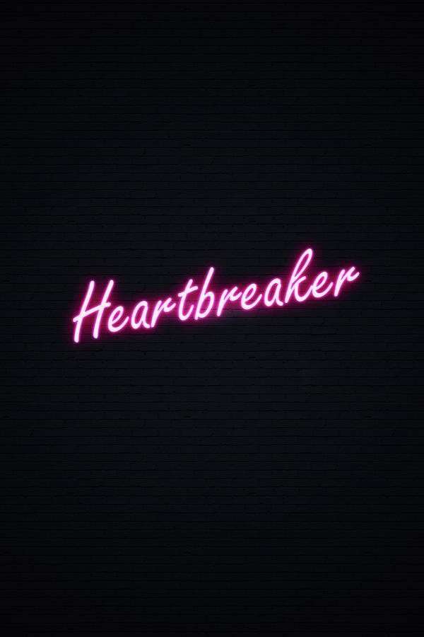 Neon Heartbreaker Pink Digital Art by The Inspired Living Company ...