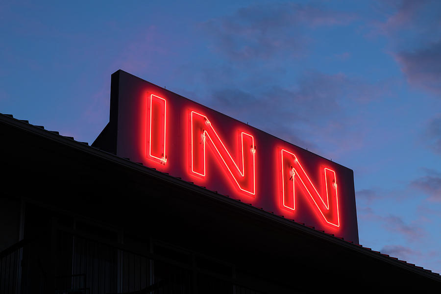 Neon Inn Photograph