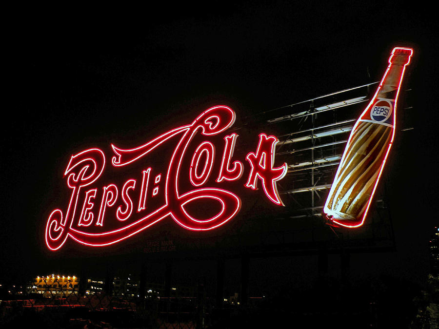 Neon Pepsi Cola Sign Photograph by Nina Bradica