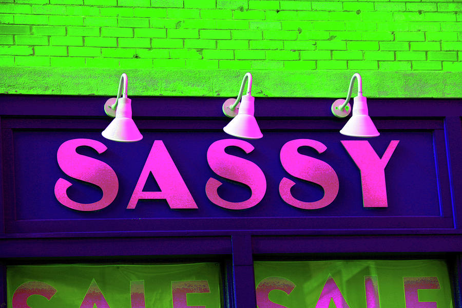Neon Sassy Photograph by Karol Livote - Pixels
