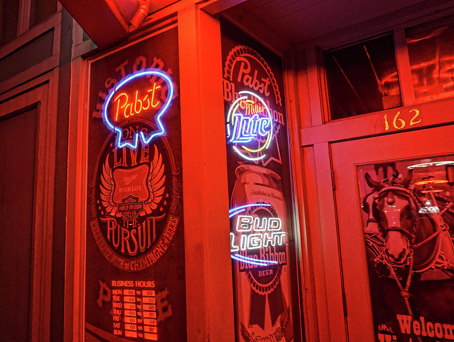 Neon Signs 7 Photograph by Ely Arsha - Fine Art America