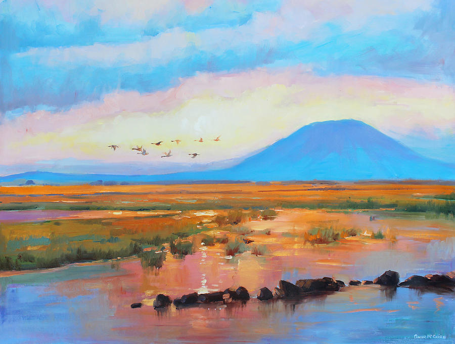 Nephin Dawn 2 Painting by Conor McGuire