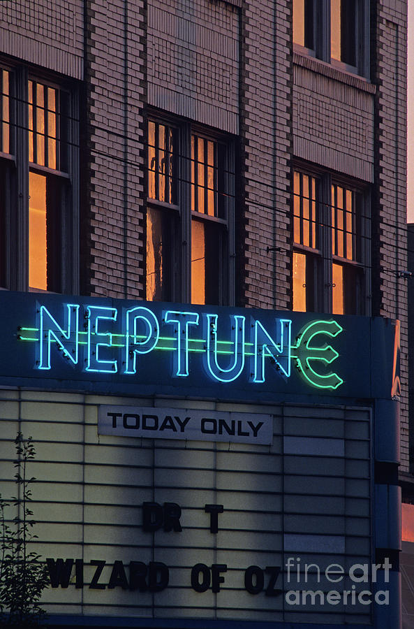 Neptune Theater Photograph by Jim Corwin