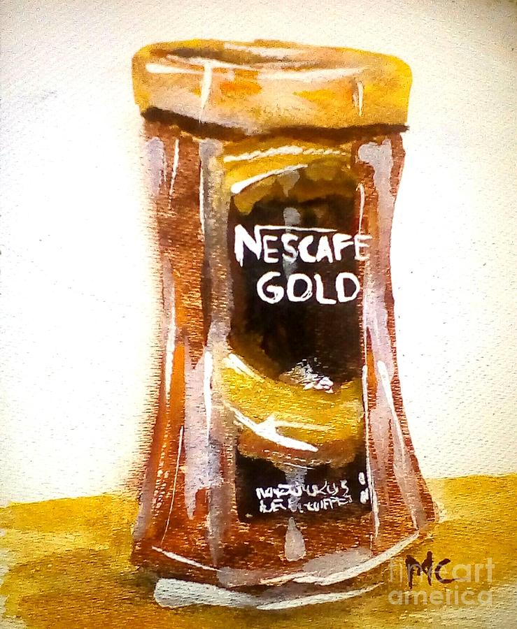 nescafe painting