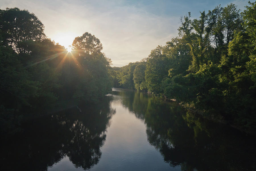 Neshaminy Creek Photograph by David Lamb - Pixels