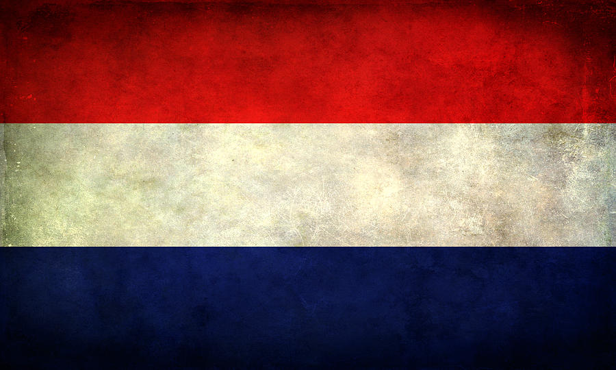 Netherland Flag Digital Art by Ryan Wyckoff - Pixels