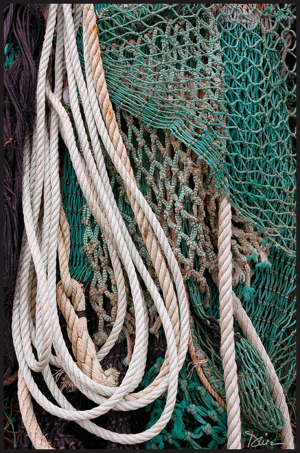 Nets and Ropes Photograph by Peggy Dietz