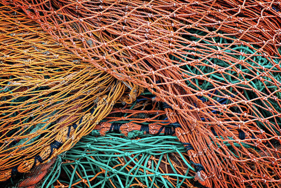 Nets on Skye Photograph by Bud Simpson