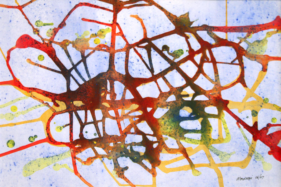 Neuron Painting by Mordecai Colodner