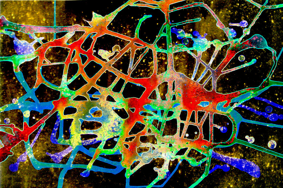 Neuron2 Painting by Mordecai Colodner