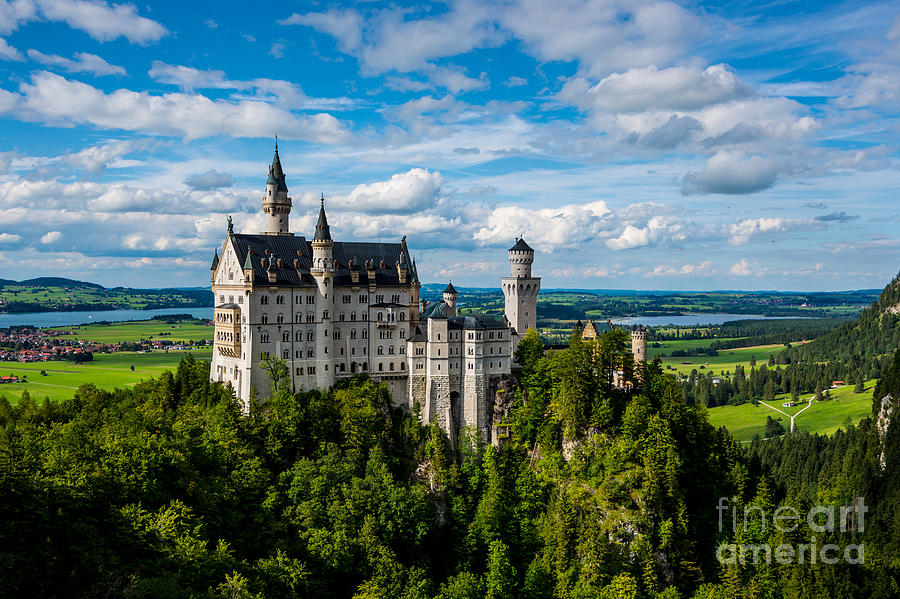 Neuschwanstein Castle - Bavaria - Germany Photograph by Gary Whitton