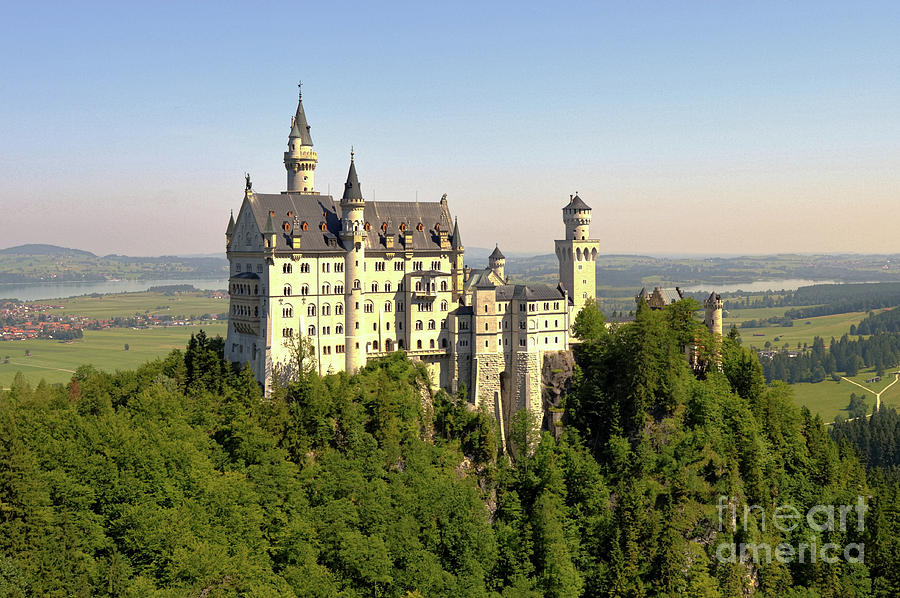 Neuschwanstein Castle in Bavaria, Germany Photograph by Tayte Campbell