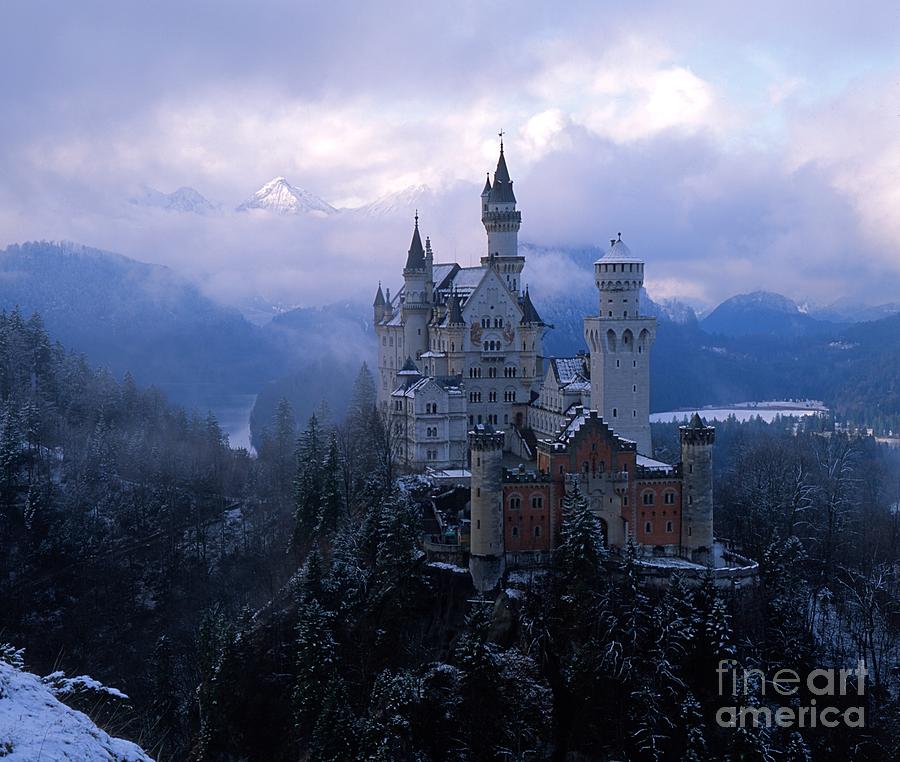 Bavarian Castles Photograph - Neuschwanstein by Don Ellis