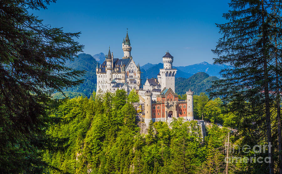 Neuschwanstein Fairytale Castle #2 Photograph by JR Photography