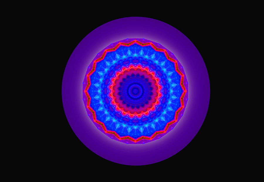Neutral Density Mandala Digital Art by Mike Breau