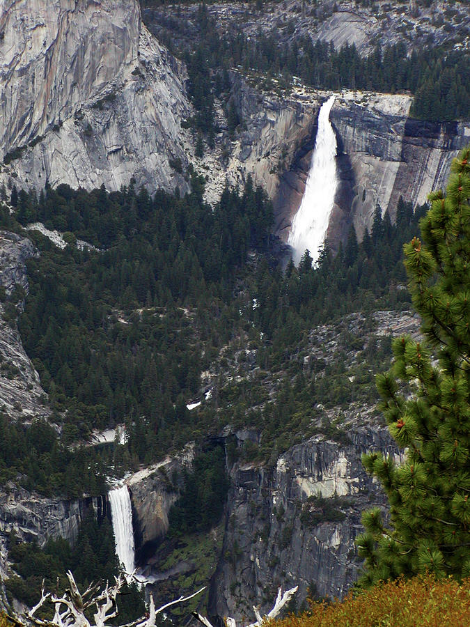 Nevada and Vernal Falls Photograph by Pauline Darrow | Fine Art America