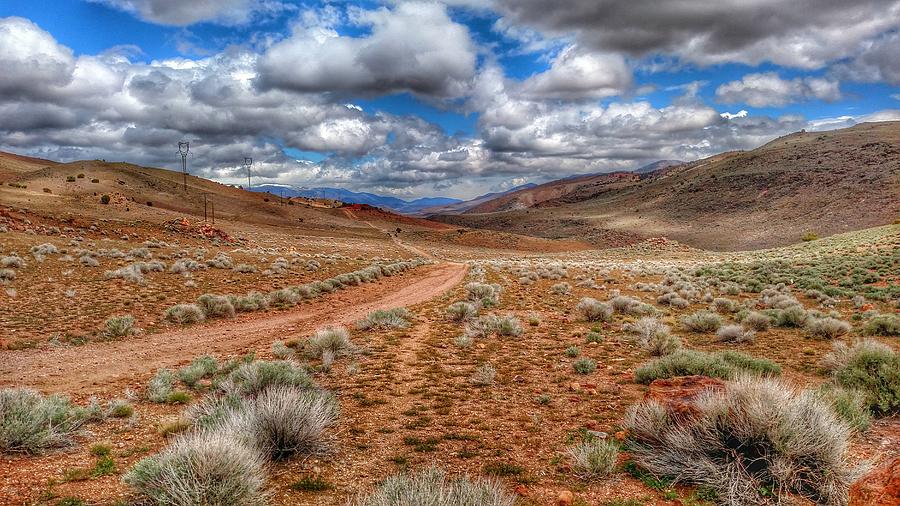 Nevada Desert Road Reno Photograph by Diane Hawks - Fine Art America