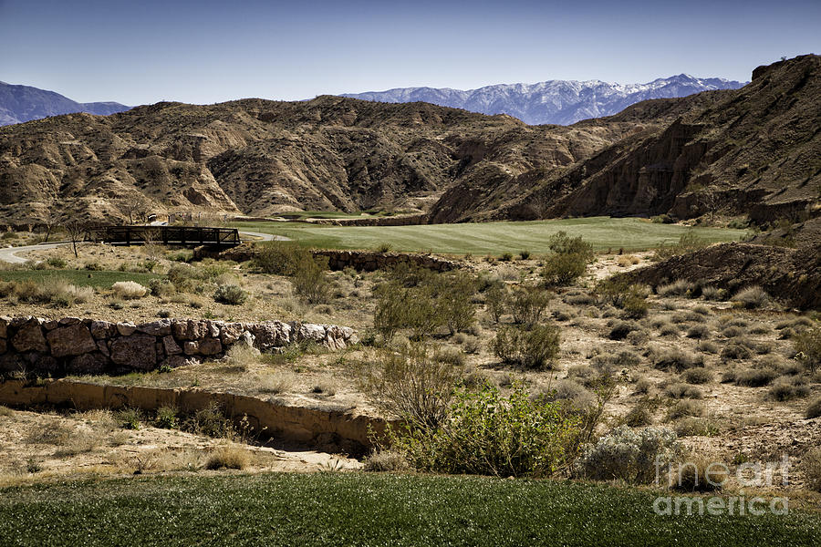 Nevada Golf 1 Photograph by Timothy Hacker