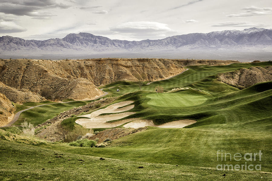 Nevada Golf 2 Photograph by Timothy Hacker