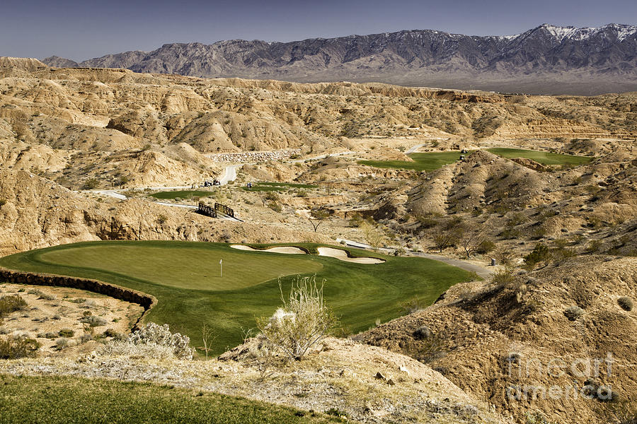 Nevada Golf Photograph by Timothy Hacker